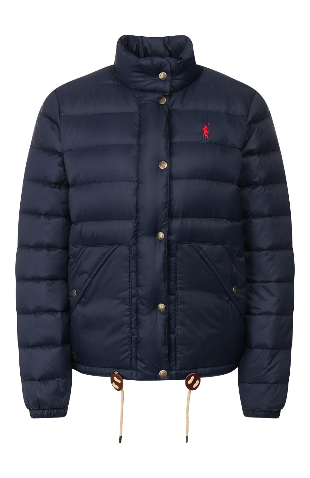 Пуховая куртка POLO RALPH LAUREN темно-синего цвета по цене 39450 руб., арт. 211750267, фото 1 Пуховая куртка POLO RALPH LAUREN, арт. 211750267, фото 1