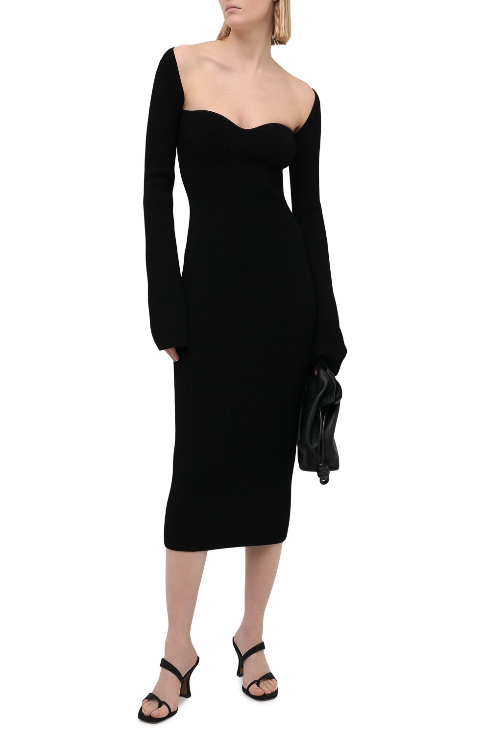 Платье из вискозы KHAITE, арт. 8300400/BETH, фото 2