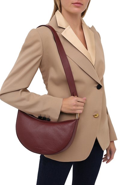 Сумка anais small COCCINELLE бордового цвета по цене 28900 руб., арт. E1 GH0 13 01 01, фото 2 Сумка anais small COCCINELLE, арт. E1 GH0 13 01 01, фото 2