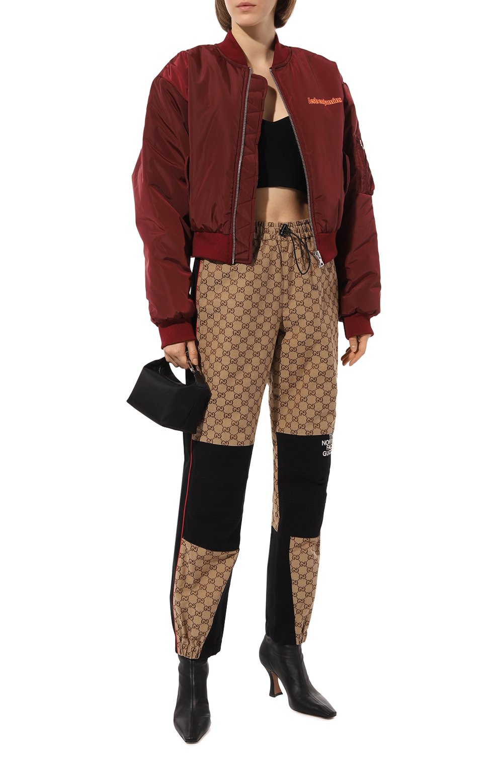 Джоггеры the north face x gucci GUCCI бежевого цвета по цене 172800 руб., арт. 671191 ZAHP0, фото 2 Джоггеры the north face x gucci GUCCI, арт. 671191 ZAHP0, фото 2