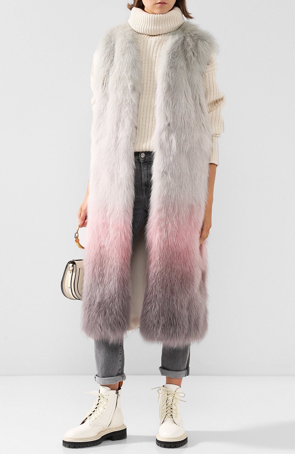 Жилет из меха песца MATE OFFICIAL, арт. 84HF210A-8992091, фото 2