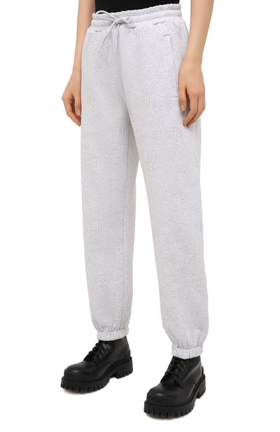 Хлопковый джоггеры ALEXANDER WANG, арт. UCC1214008, фото 3
