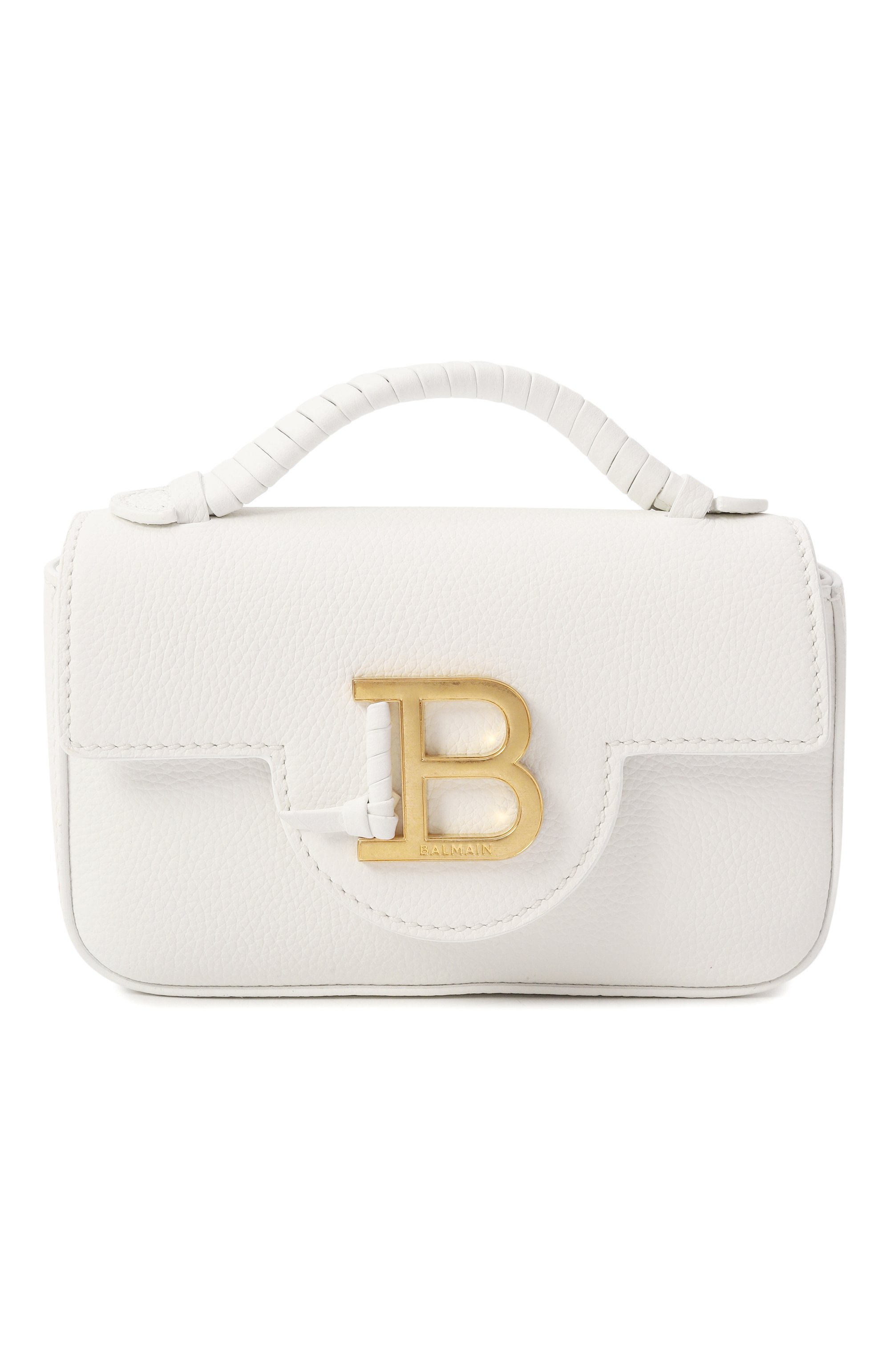 Сумка b-buzz mini BALMAIN белого цвета по цене 104500 руб., арт. EN1DG811/LP0S, фото 1 Сумка b-buzz mini BALMAIN, арт. EN1DG811/LP0S, фото 1