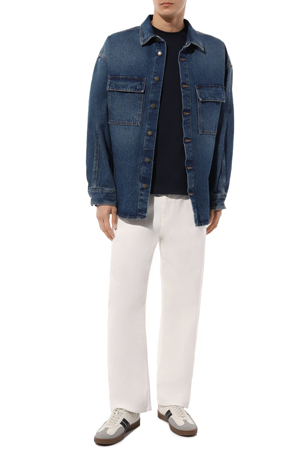 Хлопковая футболка VERSACE, арт. 1008481/1A08489, фото 2