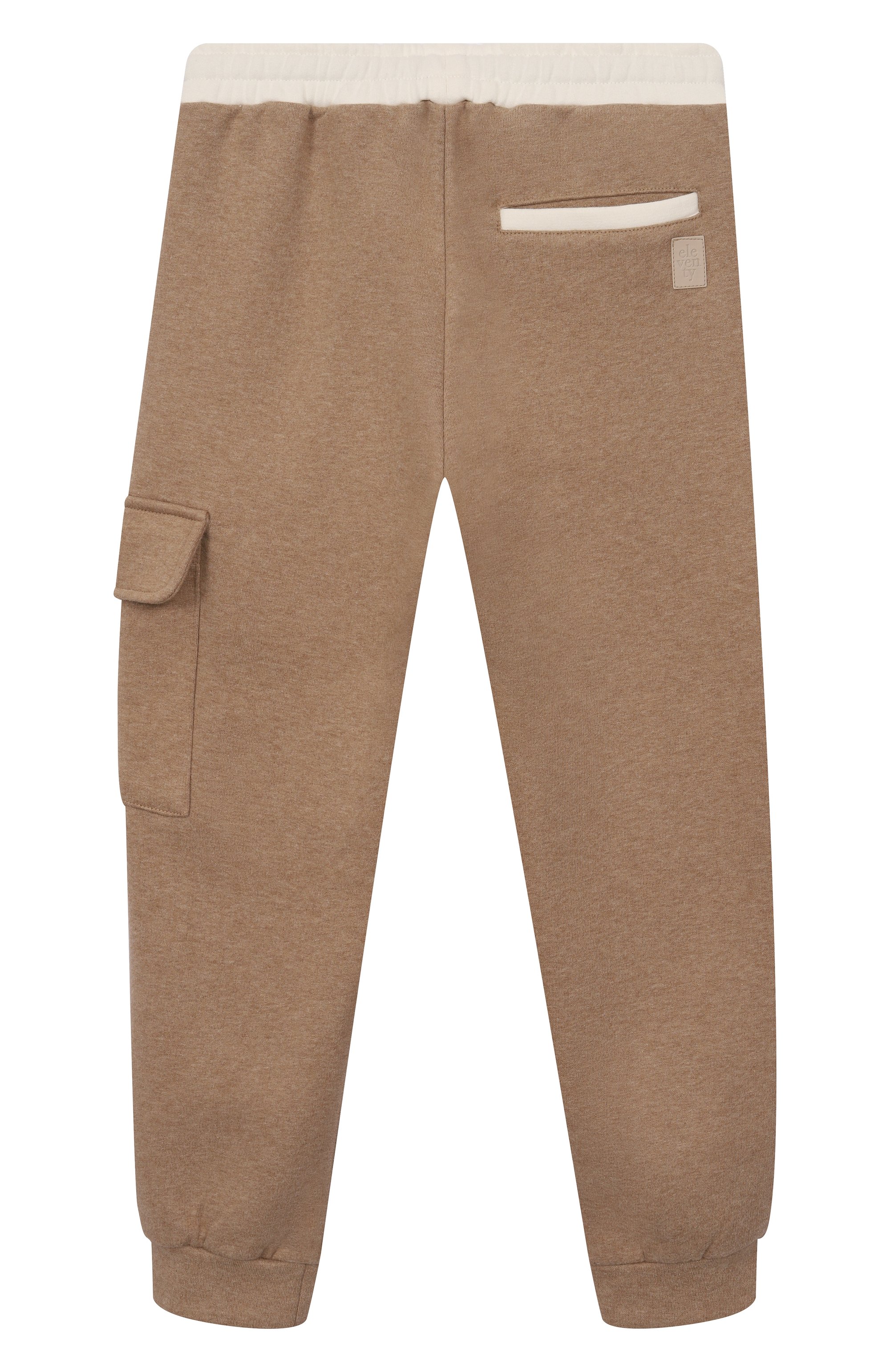 Джоггеры из хлопка и кашемира ELEVENTY, арт. EX6Q10/F0215/6-8, фото 2