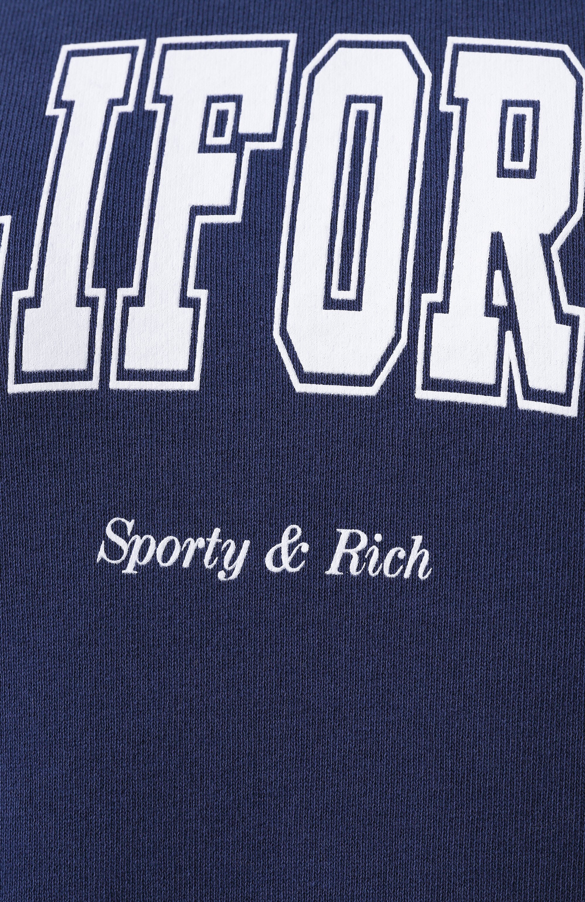 Хлопковый свитшот SPORTY AND RICH, арт. ST071516501BL32, фото 6