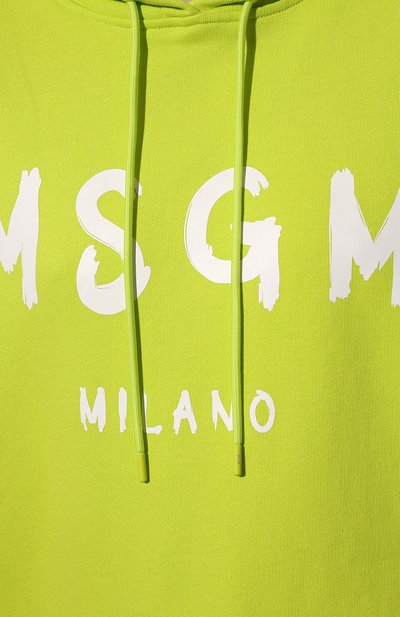 Хлопковое худи MSGM, арт. 3241MDM515 227299, фото 5
