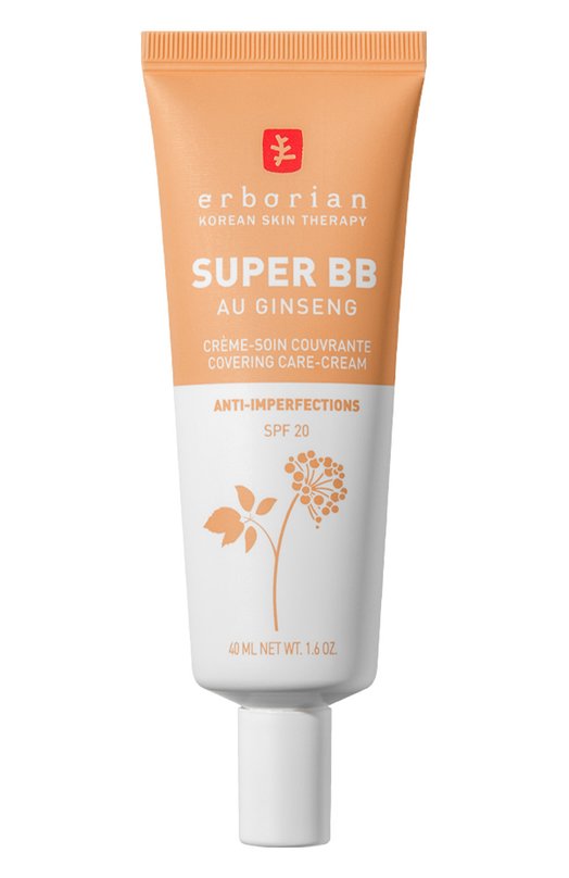 фото Super bb-крем для лица, оттенок золотистый (40ml) erborian