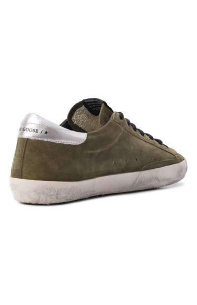 Замшевые кеды super-star GOLDEN GOOSE DELUXE BRAND, арт. GMF00101.F008697, фото 4
