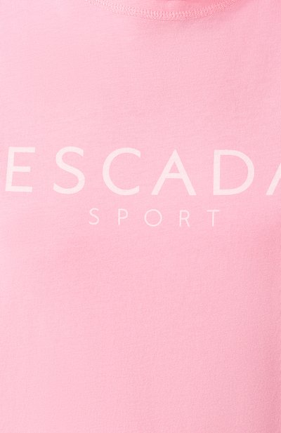 Хлопковая футболка ESCADA SPORT, арт. 5029277, фото 5