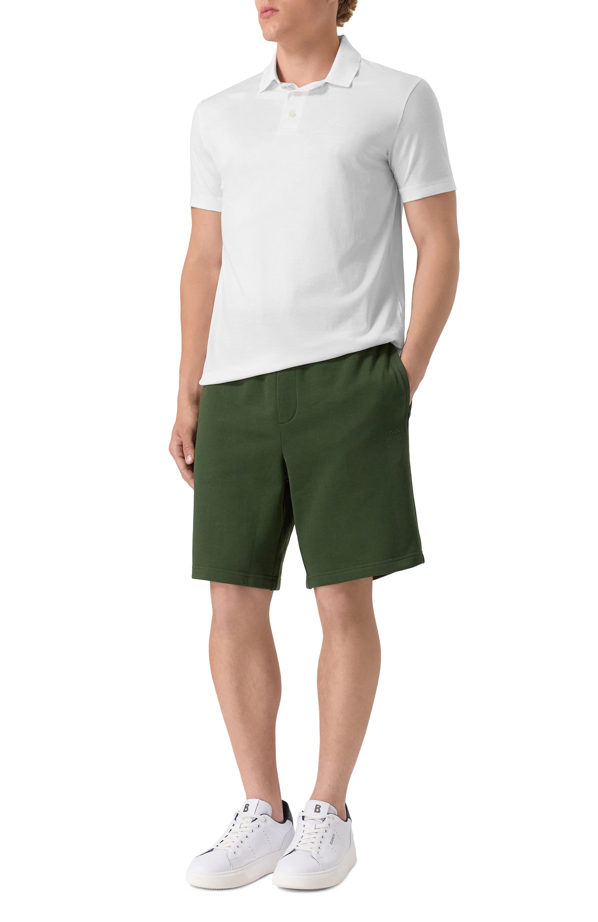 Хлопковые шорты HUGO, арт. 50530696, фото 2