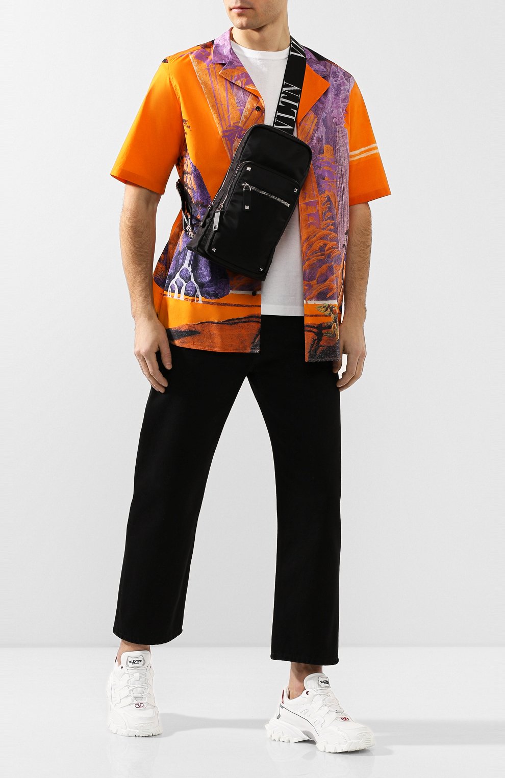 Текстильная сумка-слинг vltn VALENTINO, арт. TY2B0888/RPY, фото 2