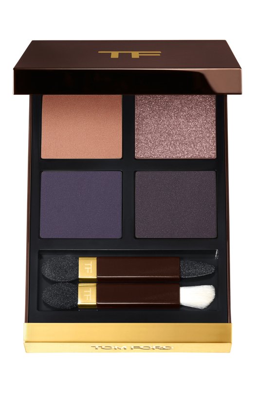 фото Палетка теней eye color quad crème, оттенок 45 iconic smoke (5,2g) tom ford