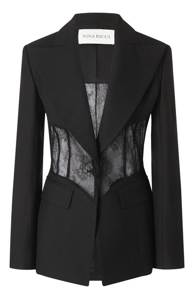 Женский шерстяной жакет NINA RICCI, арт. 25PCVE019/WV0322