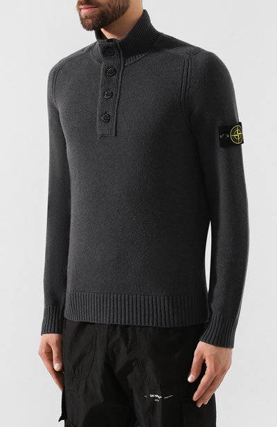 Шерстяной свитер STONE ISLAND, арт. 7115532A3, фото 3