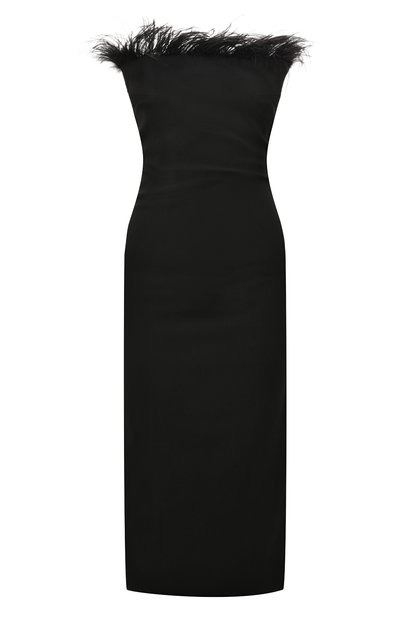 Платье с отделкой перьями PATRIZIA PEPE, арт. 8A1202_A6F5, фото 1