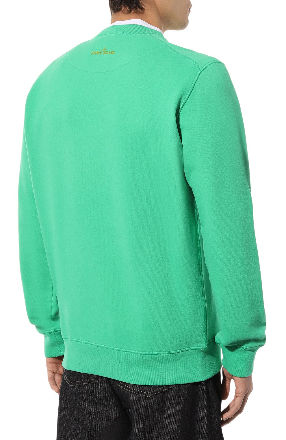 Хлопковый свитшот STONE ISLAND, арт. 751563086, фото 4