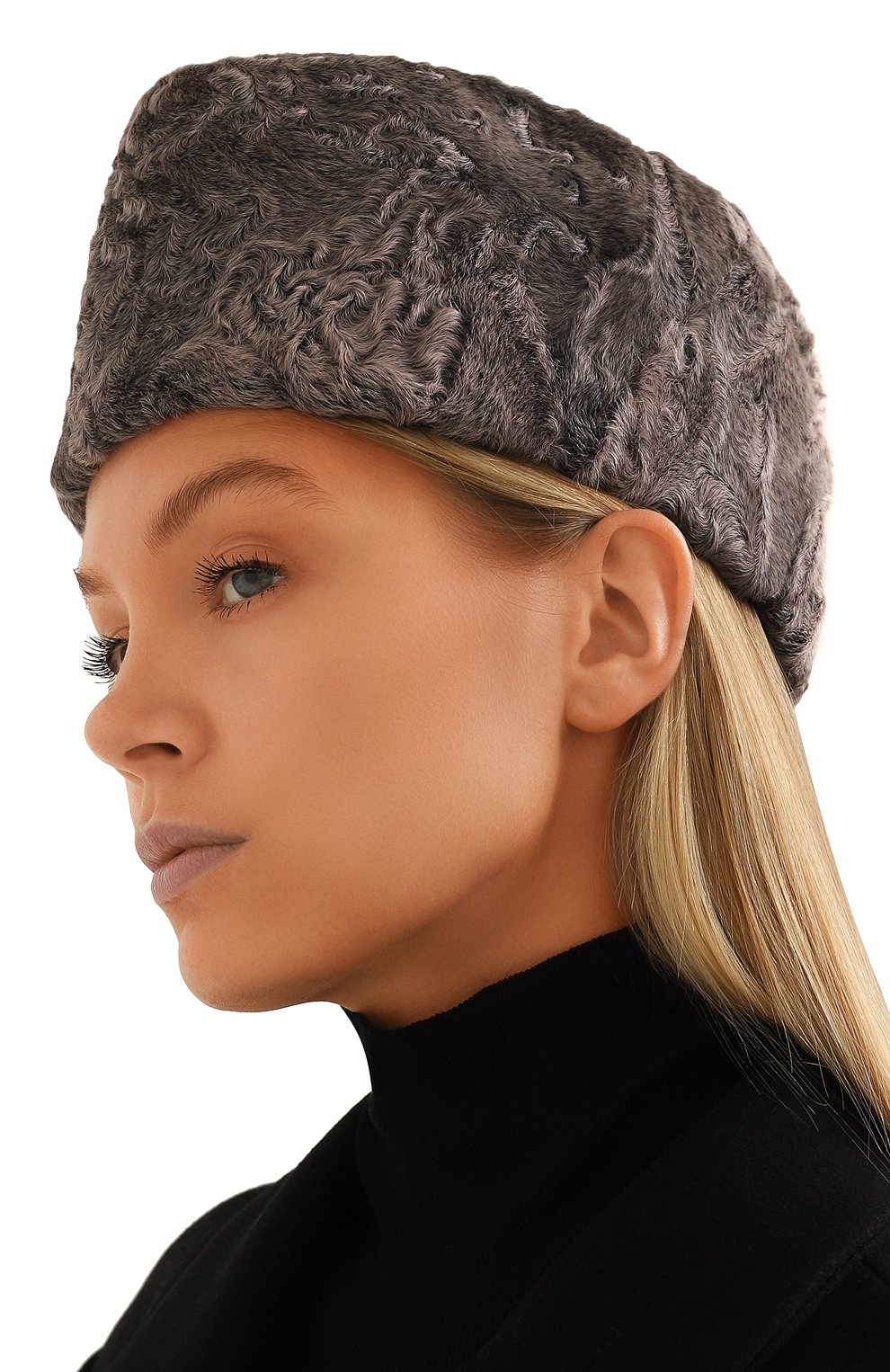 Пилотка вирджиниа из меха каракульчи FURLAND, арт. 0159607810077200000, фото 2