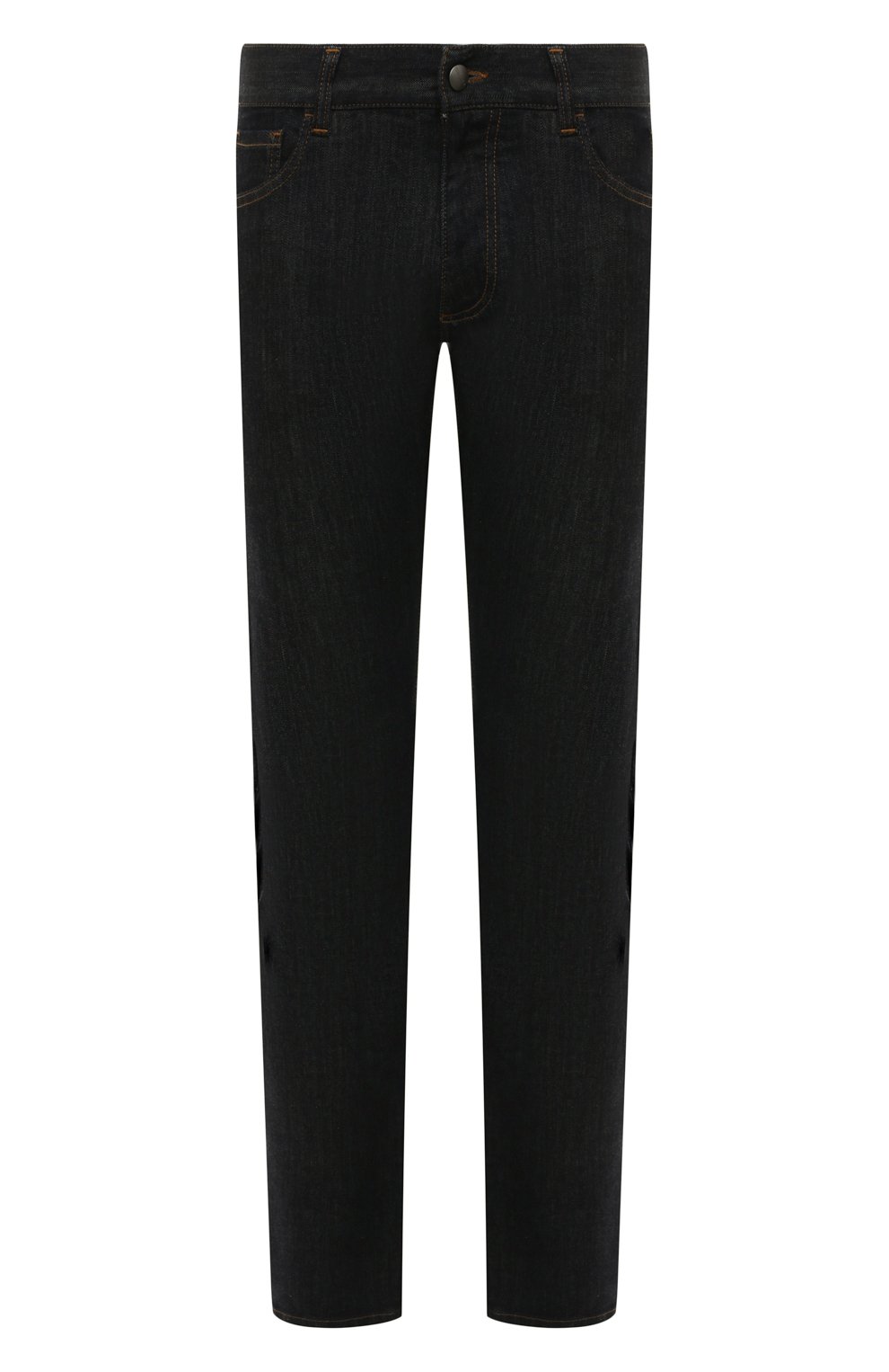 Джинсы CANALI темно-синего цвета по цене 45200 руб., арт. 91719/PD00018, фото 1 Джинсы CANALI, арт. 91719/PD00018, фото 1