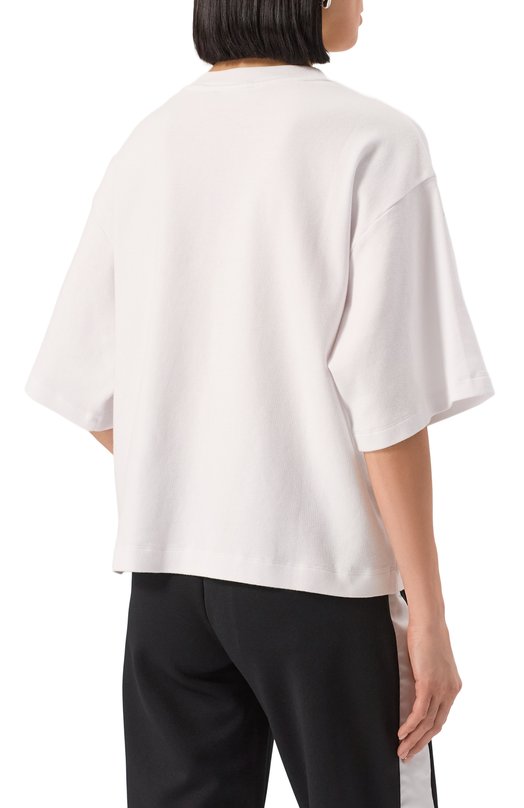 Хлопковая футболка Dolce & Gabbana F8V11Z/GDCNY Белый  F8V11Z/GDCNY Фото 4