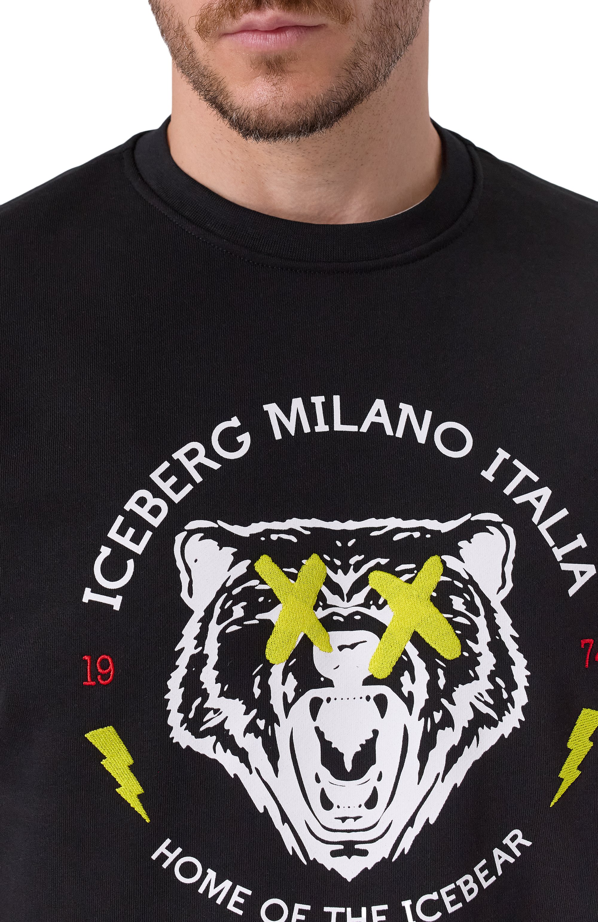 Хлопковый свитшот ICEBERG, арт. E034/6341, фото 5