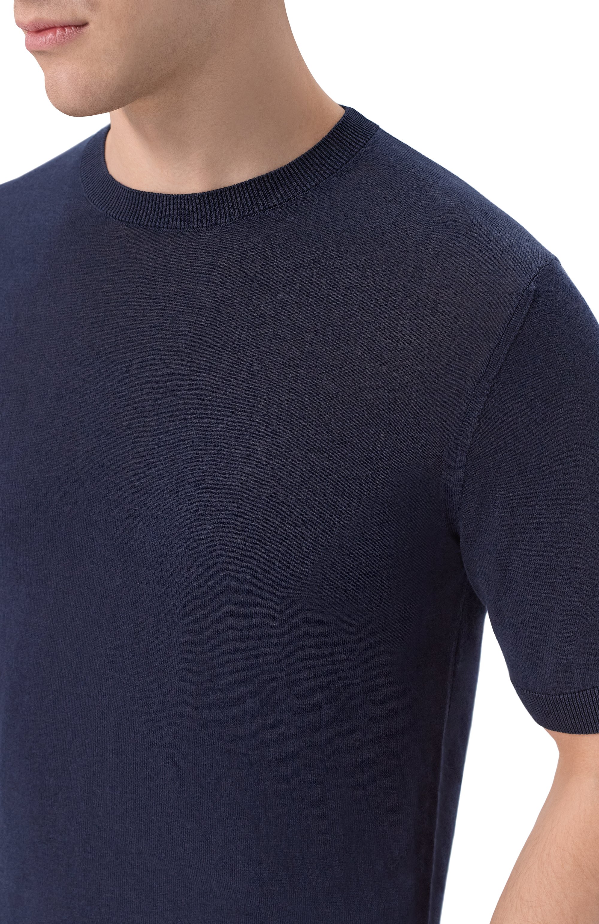 Джемпер из шелка и хлопка ANDREA CAMPAGNA, арт. M5425-1033, фото 5