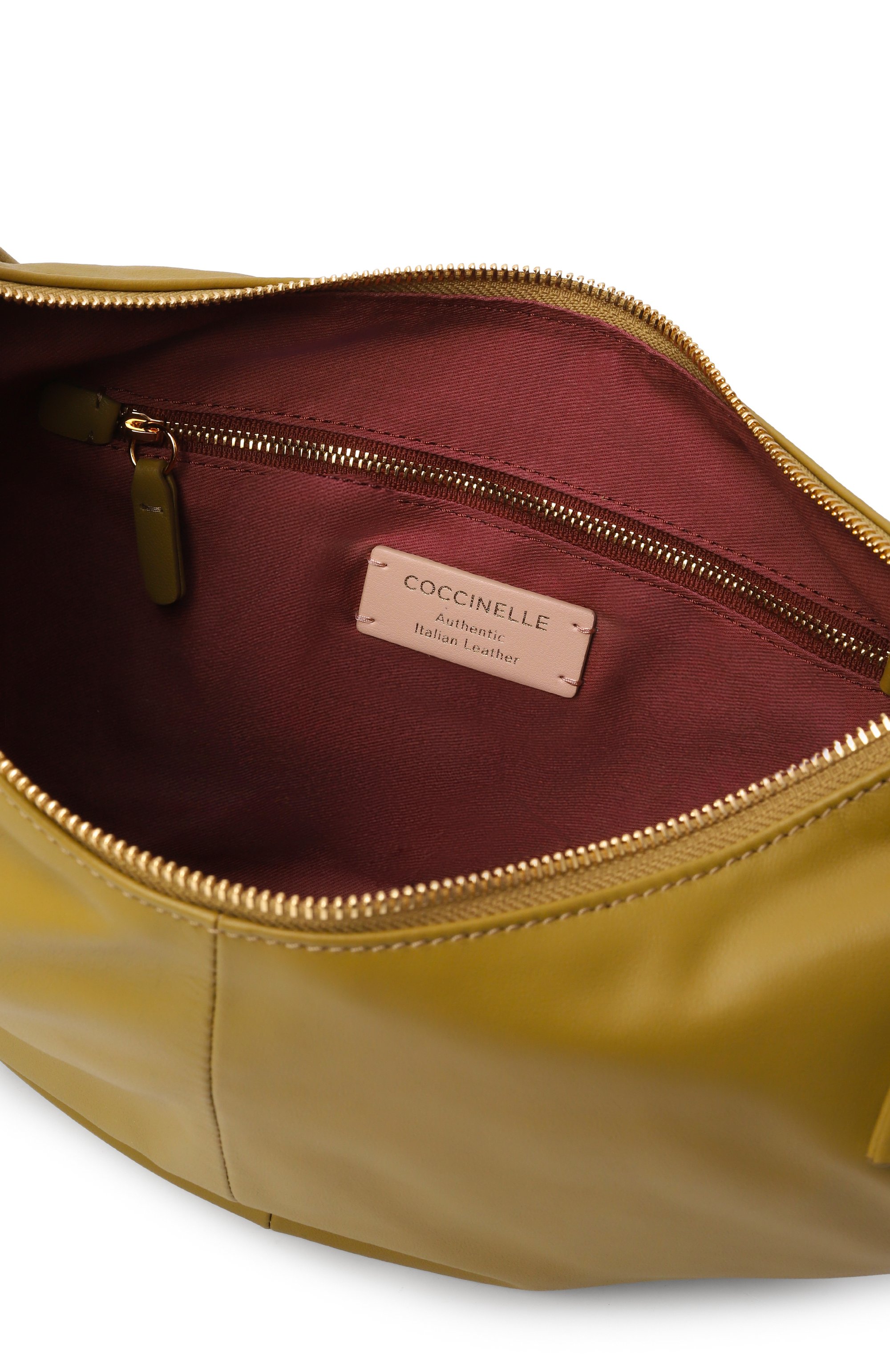 Сумка furoshiki medium COCCINELLE зеленого цвета по цене 39200 руб., арт. E1 U1A 13 02 01, фото 5 Сумка furoshiki medium COCCINELLE, арт. E1 U1A 13 02 01, фото 5