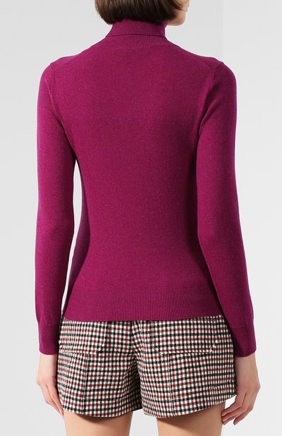 Кашемировая водолазка DOLCE & GABBANA фуксия цвета по цене 72500 руб., арт. FX594T/JAWSZ, фото 4 Кашемировая водолазка DOLCE & GABBANA, арт. FX594T/JAWSZ, фото 4