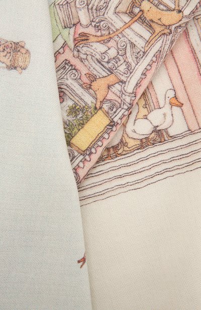 Одеяло из кашемира и шерсти ATELIER CHOUX, арт. CASHMERE BLANKET-M0NCEAU MANSI0N, фото 2