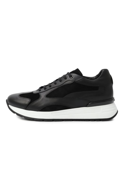 Кожаные кроссовки Stefano Ricci UZ26EG6636/WYSDP Чёрный  UZ26EG6636/WYSDP Фото 4