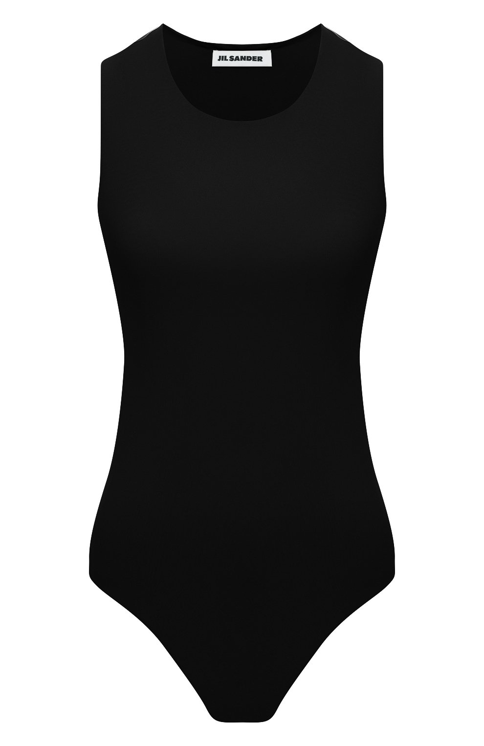 Боди JIL SANDER черного цвета по цене 26250 руб., арт. JSCU705041-WU477108, фото 1 Боди JIL SANDER, арт. JSCU705041-WU477108, фото 1
