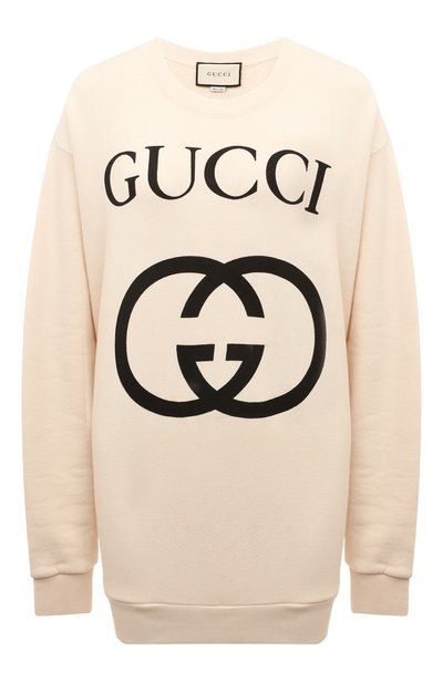 Женский хлопковый свитшот GUCCI, арт. 469250 X3Q25