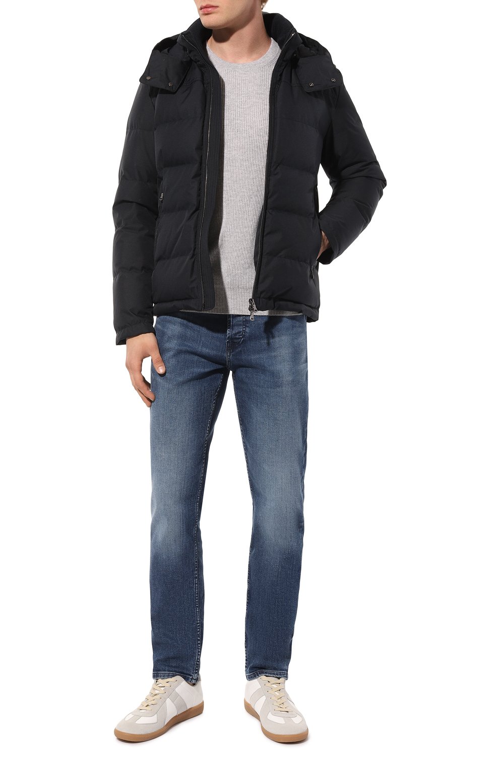 Пуховик PAUL&SHARK темно-синего цвета по цене 87250 руб., арт. 13312083, фото 2 Пуховик PAUL&SHARK, арт. 13312083, фото 2