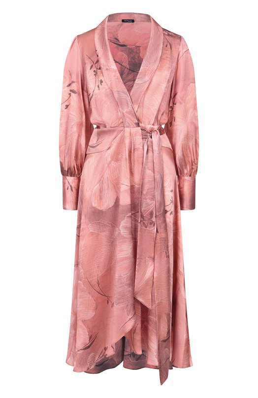 Шелковое платье Kiton D61301K0873G05 Розовый D61301K0873G05