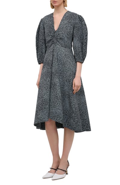 Хлопковое платье PROENZA SCHOULER WHITE LABEL, арт. WL2113143-SC054S, фото 3