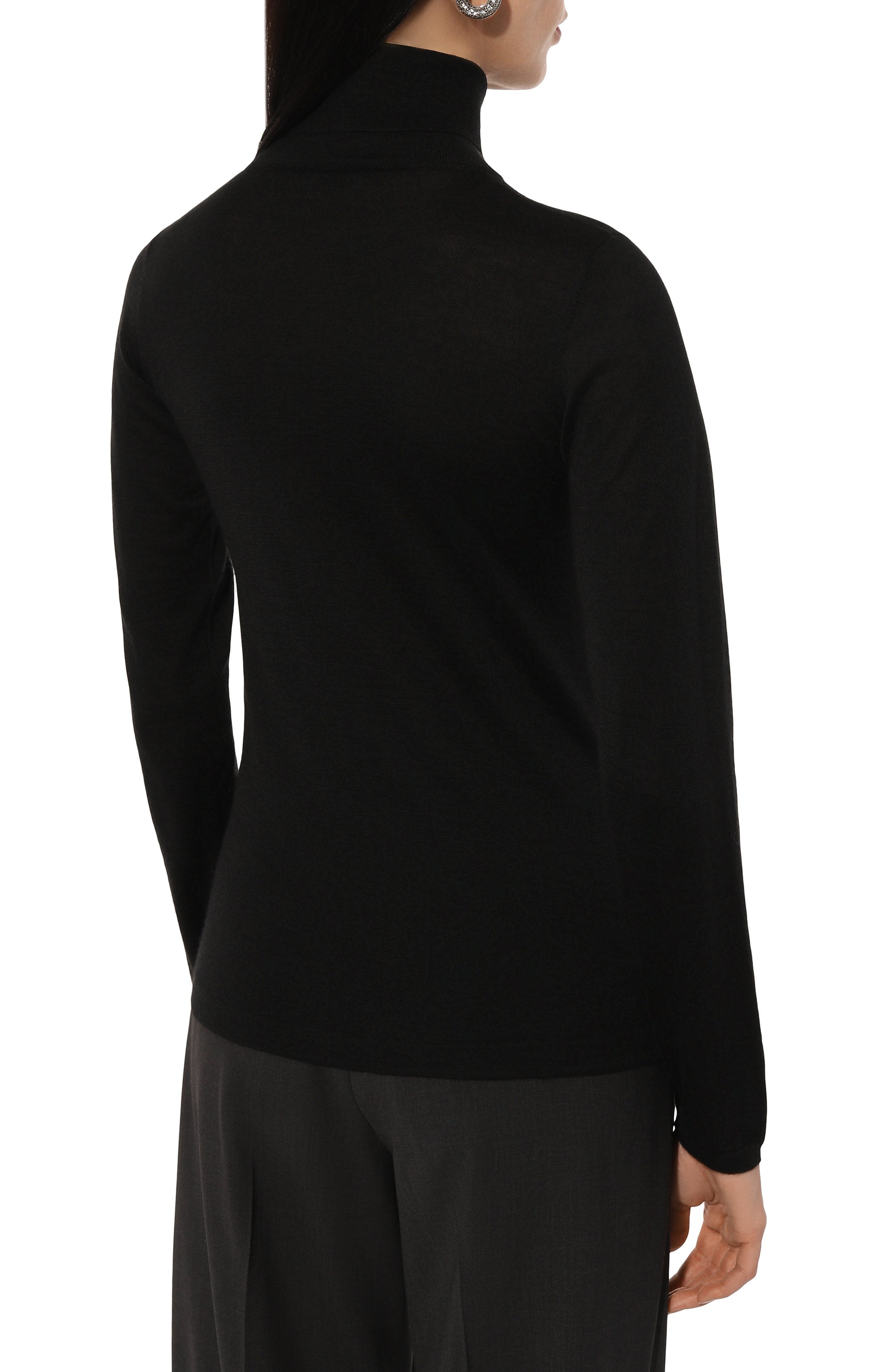 Водолазка из кашемира и шелка BRUNELLO CUCINELLI, арт. M13800063, фото 4