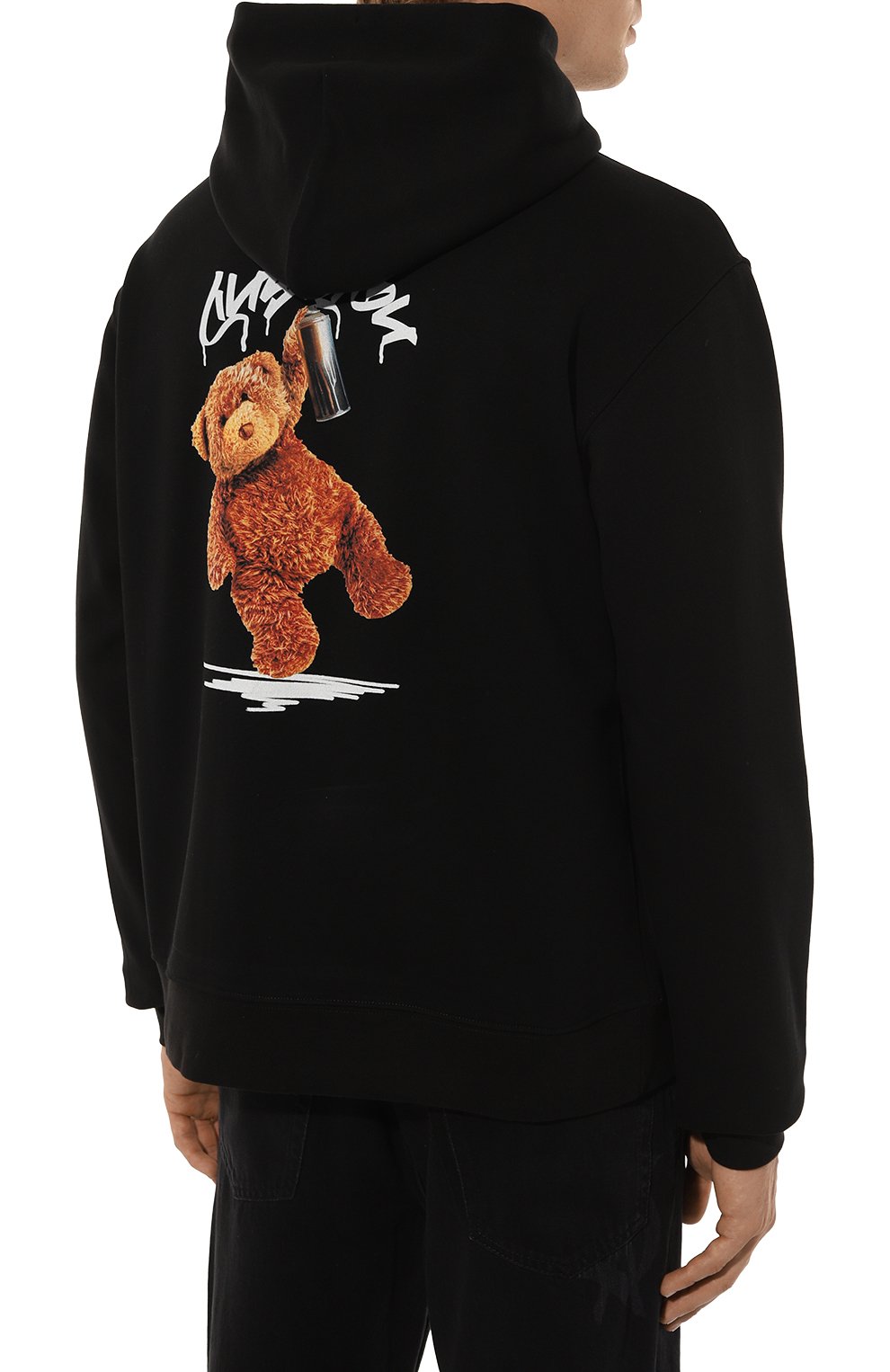 Хлопковое худи DIEGO VENTURINO, арт. D3W4DVFLHP0NB, фото 4