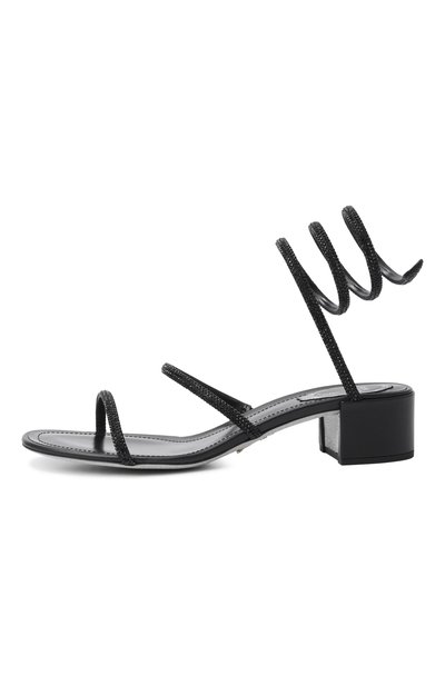 Текстильные босоножки cleo 40 RENE CAOVILLA, арт. C12798-040/RN01, фото 4