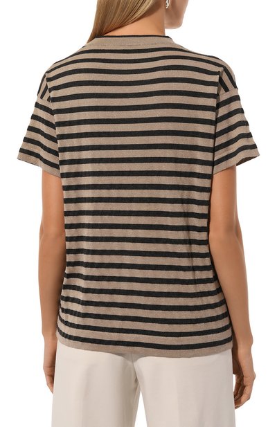 Футболка из кашемира и шелка BRUNELLO CUCINELLI, арт. M41841600P, фото 4