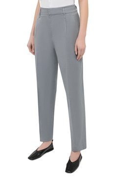 Брюки изо льна и хлопка BRUNELLO CUCINELLI, арт. MF591P7589, фото 1