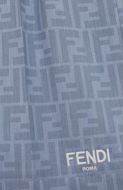 Хлопковые шорты FENDI, арт. JMF433/AMIX/4-6, фото 3