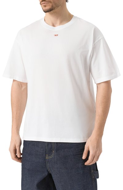 Хлопковая футболка DIESEL, арт. A14929/0GRAI, фото 3