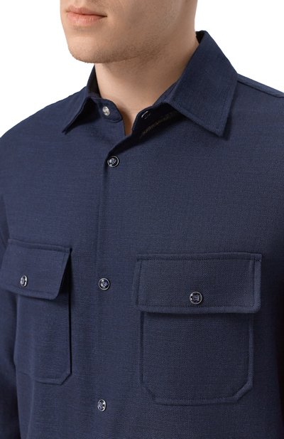 Шерстяная рубашка MARCO PESCAROLO, арт. NEXT/5318_001, фото 5