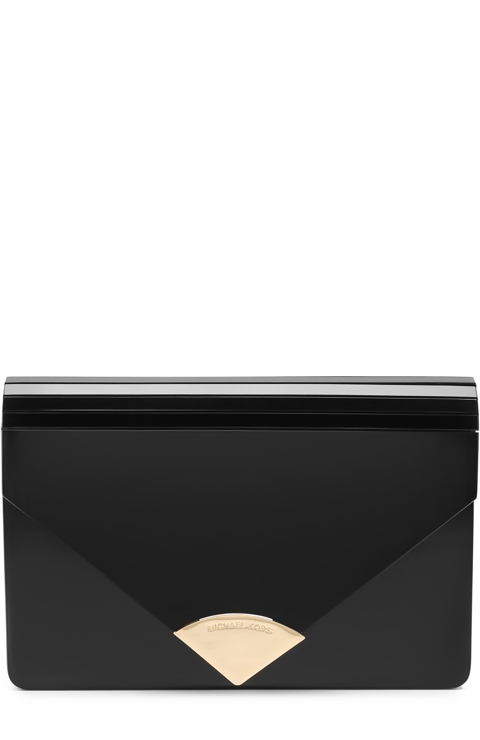 Клатч barbara MICHAEL MICHAEL KORS черного цвета по цене 33250 руб., арт. 30H7GB8C6P, фото 1 Клатч barbara MICHAEL MICHAEL KORS, арт. 30H7GB8C6P, фото 1