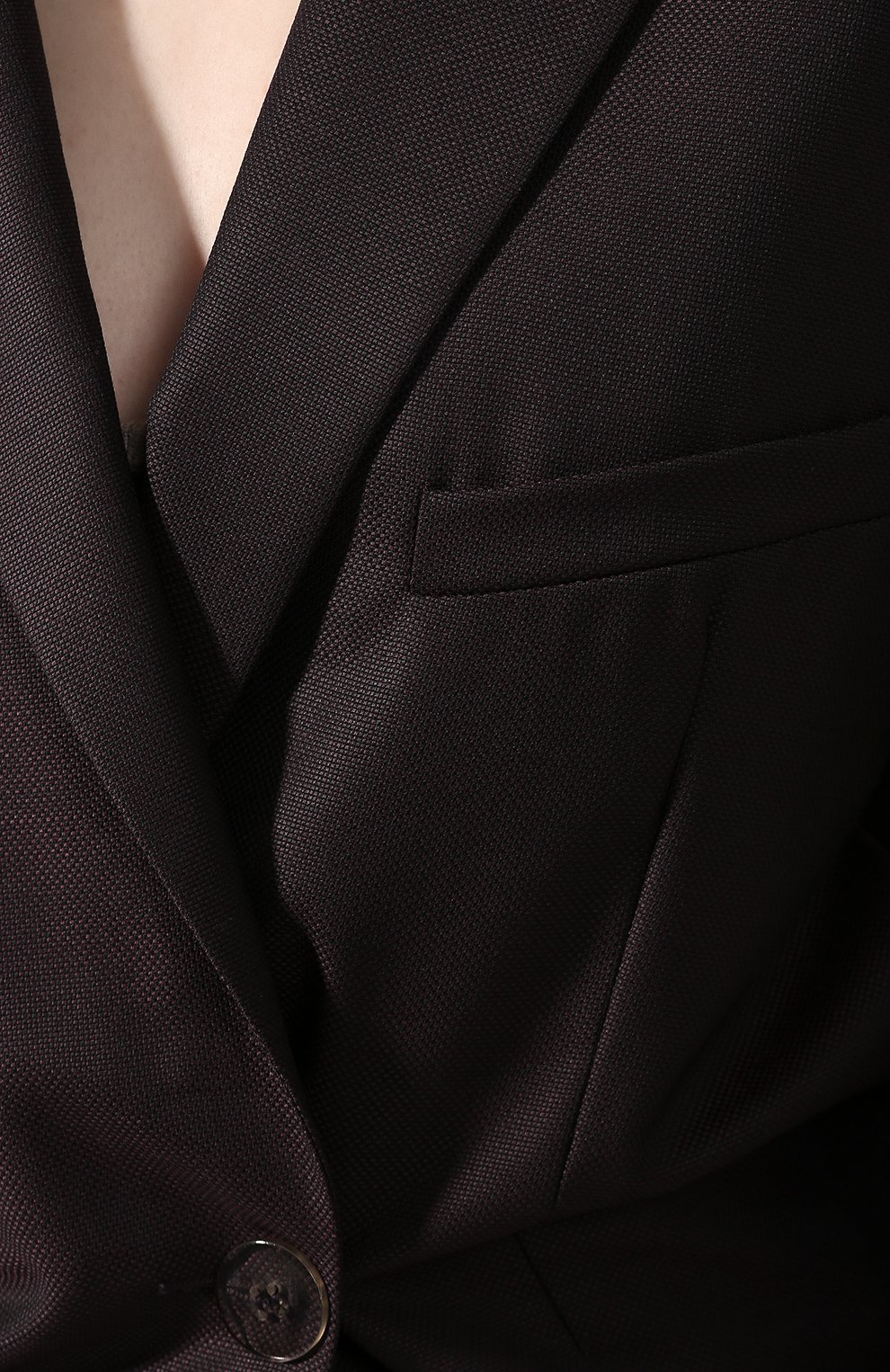 Жакет ACNE STUDIOS фиолетового цвета по цене 67100 руб., арт. AH0053, фото 5 Жакет ACNE STUDIOS, арт. AH0053, фото 5