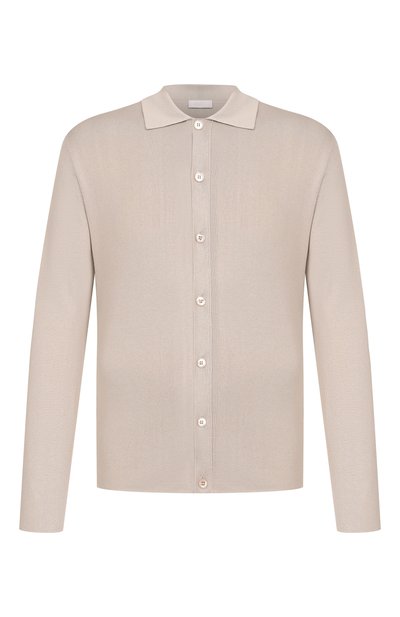 Мужская рубашка из шелка и хлопка MVST, арт. M26.2PM.K104/Y201 KNIT SETA C0T0NE