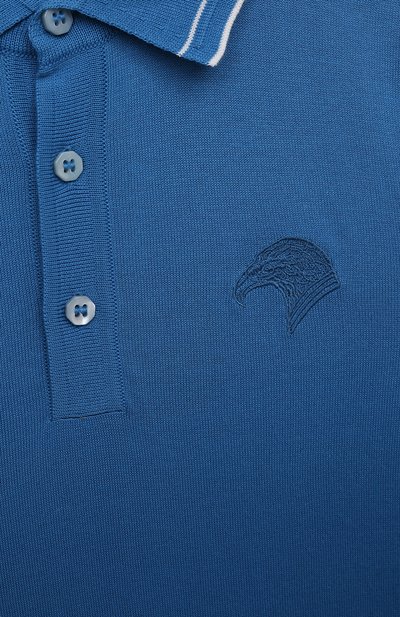 Хлопковое поло STEFANO RICCI JUNIOR, арт. KY13004P03/Y23146, фото 3