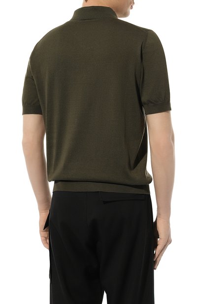 Поло из хлопка и шелка ZILLI, арт. KZP002M0142VAN000, фото 4