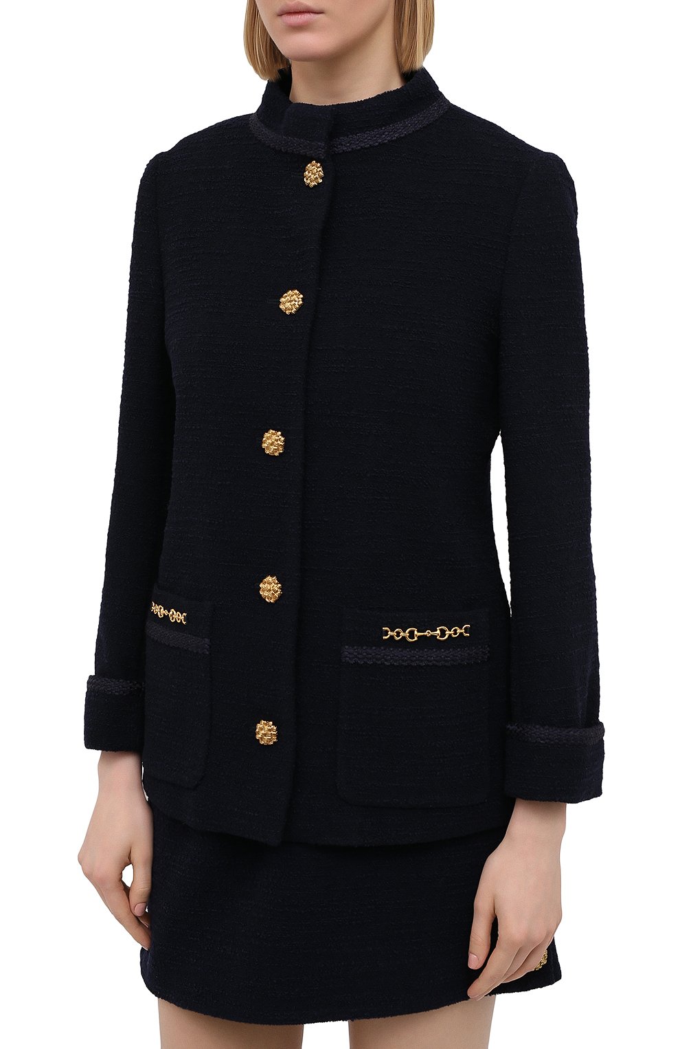 Шерстяной жакет GUCCI, арт. 649322/ZAF5U, фото 3