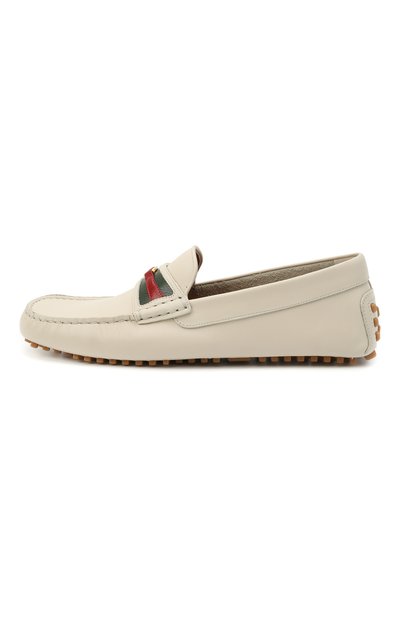 Кожаные мокасины GUCCI, арт. 648039/1XH30, фото 3